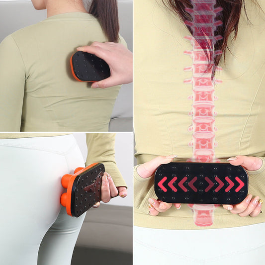 Bodyssey 4-Point Trigger-Point Massager for Lower Back Pain, Deep Tissue Acupressure Points Massage Equipment on the Body
