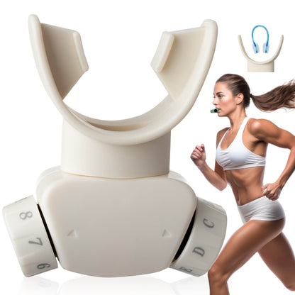 Bodyssey ABT-X Respiratory Muscle Trainer - Breathing Training Device for Lung Exercise and Strengthening(Ivory White)