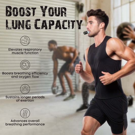 Bodyssey Breathing Lung Trainer Respiratory Exerciser Device for Enhanced Fitness, Lung Capacity, Health & Anxiety Relief